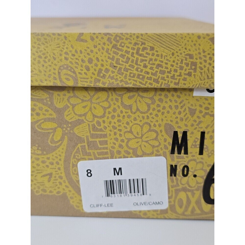 Mix No. 6 Cliff-Lee Chunky Platform Sneakers Olive Camo Womens Size 8 Sparkle - Picture 13 of 13